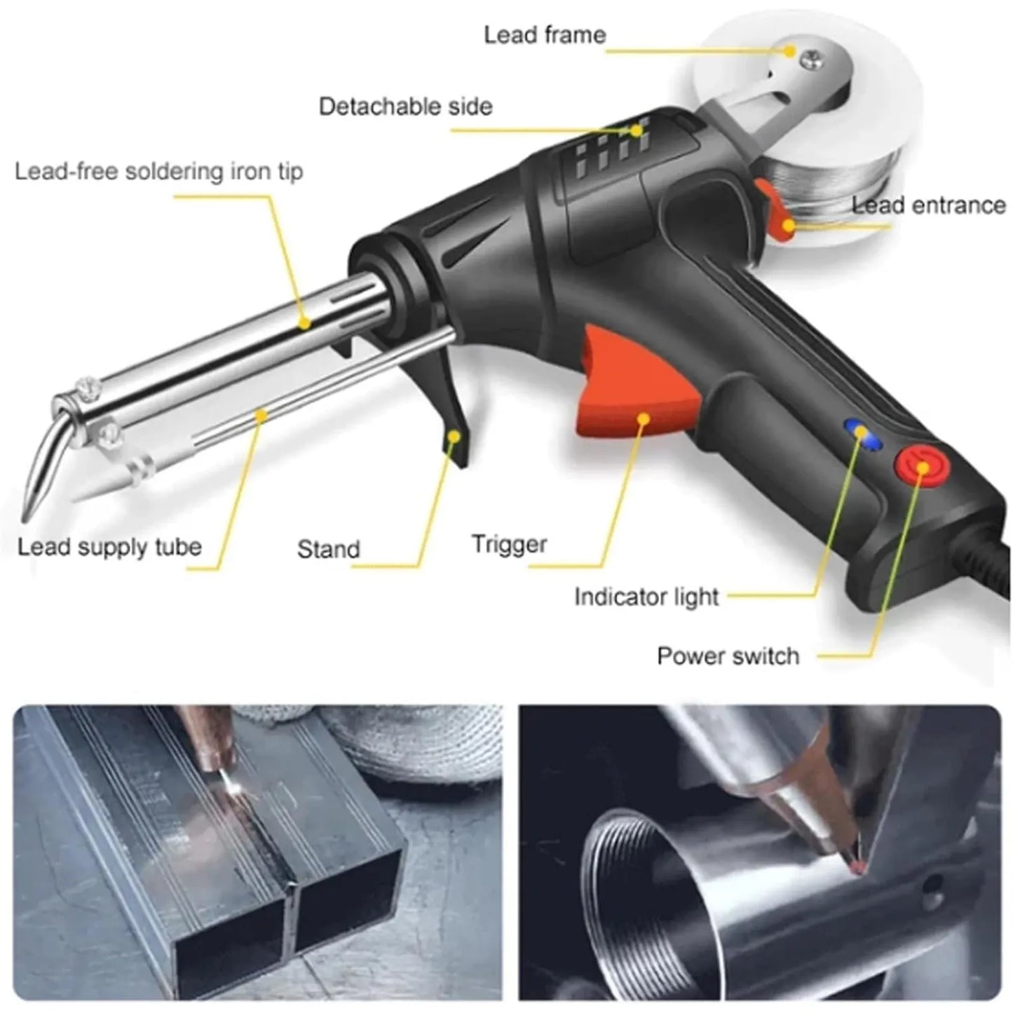WeldMaster Pro – Soldadura Precisa con Una Mano