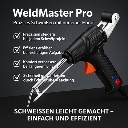 WeldMaster Pro – Soldadura Precisa con Una Mano