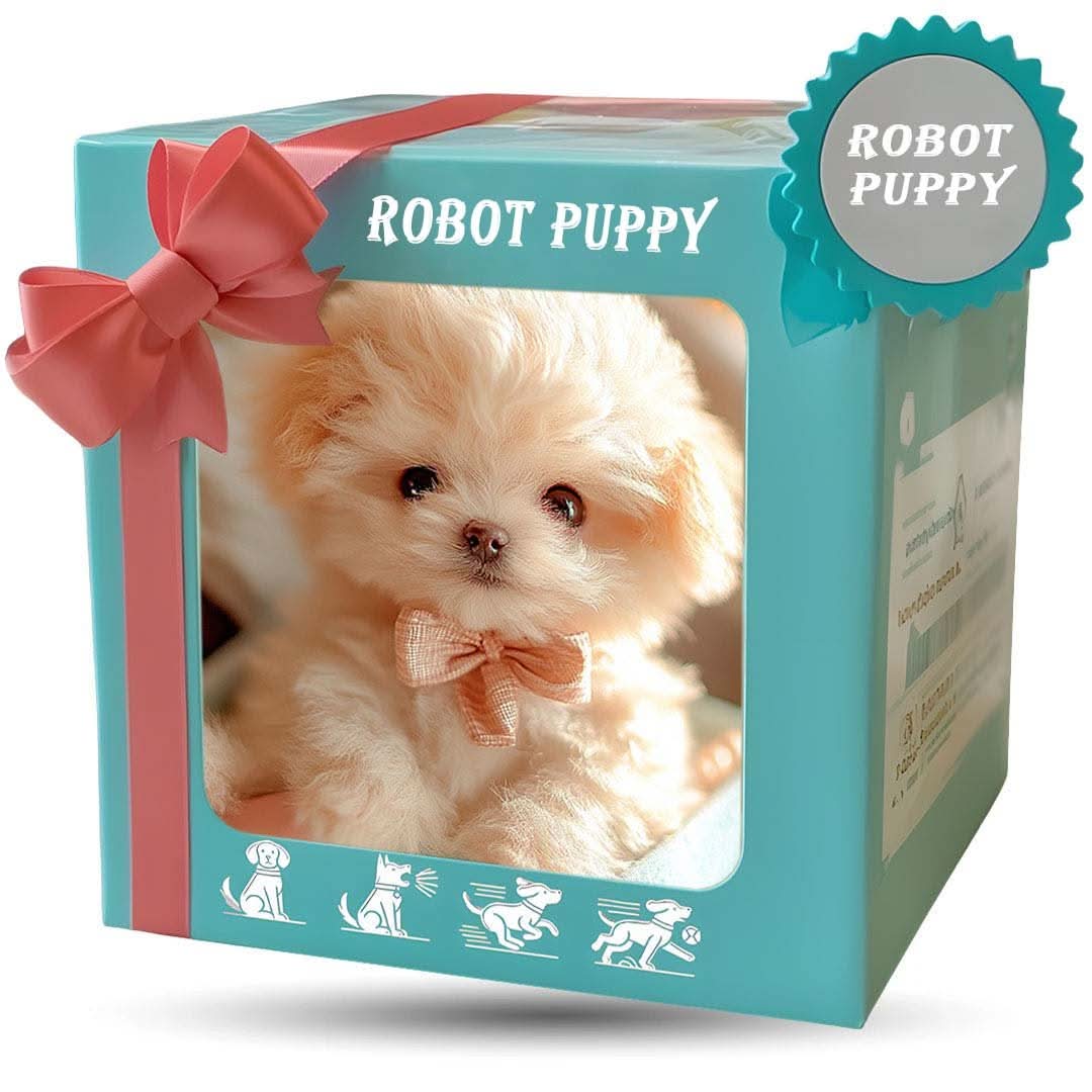 WUFFIMOTION – Perro de peluche móvil para niños para diversión de abrazos juguetones