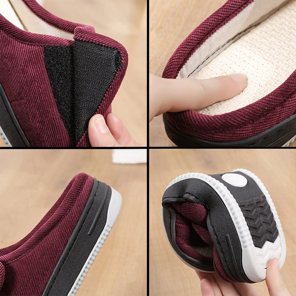 Zapatillas de casa para diabéticos para pies hinchados y sensibles