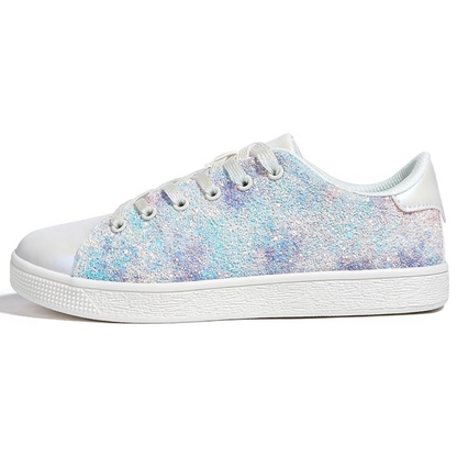 Zapatillas de Moda con Cordones Brillantes para Damas - Xenia
