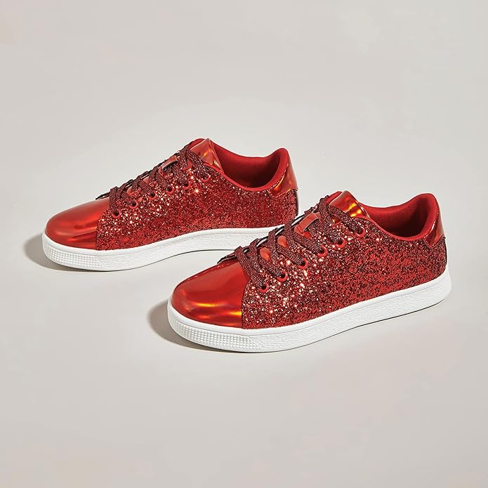 Zapatillas de Moda con Cordones Brillantes para Damas - Xenia