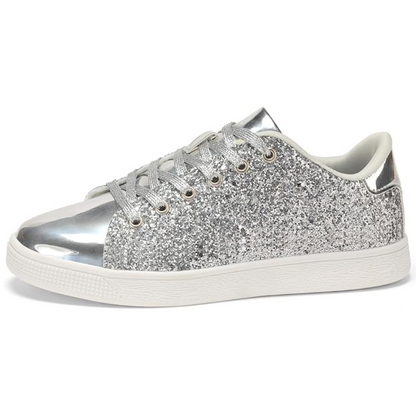 Zapatillas de Moda con Cordones Brillantes para Damas - Xenia