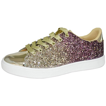 Zapatillas de Moda con Cordones Brillantes para Damas - Xenia