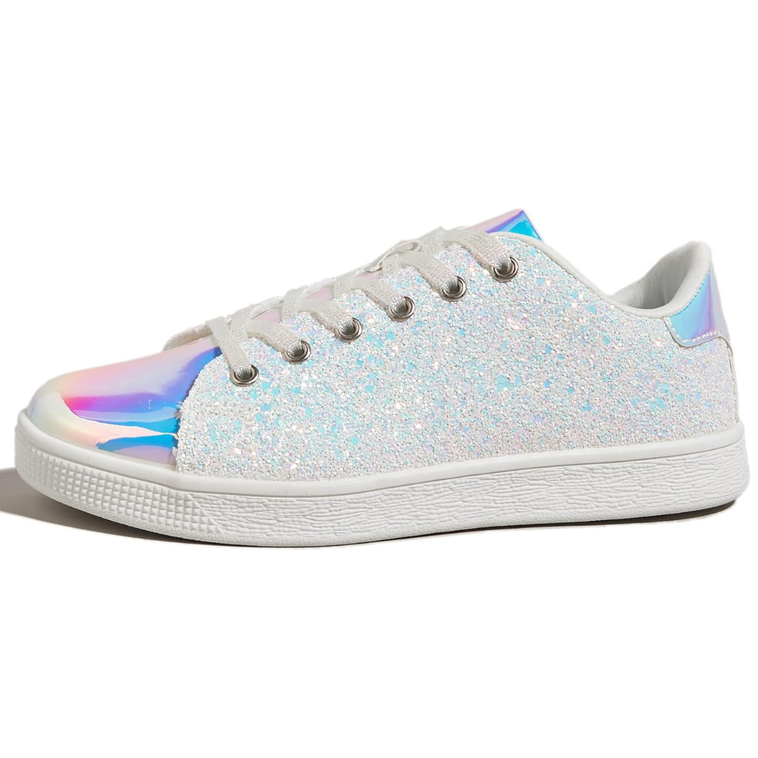 Zapatillas de Moda con Cordones Brillantes para Damas - Xenia