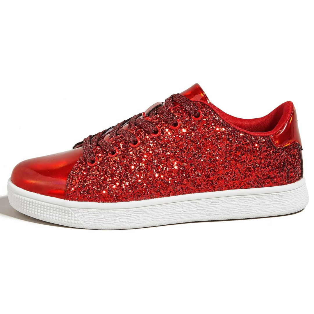 Zapatillas de Moda con Cordones Brillantes para Damas - Xenia