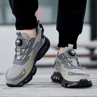 Zapatillas de Seguridad con Punta de Acero y Cierre de Dial