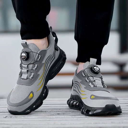 Zapatillas de Seguridad con Punta de Acero y Cierre de Dial