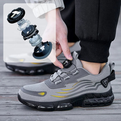 Zapatillas de Seguridad con Punta de Acero y Cierre de Dial