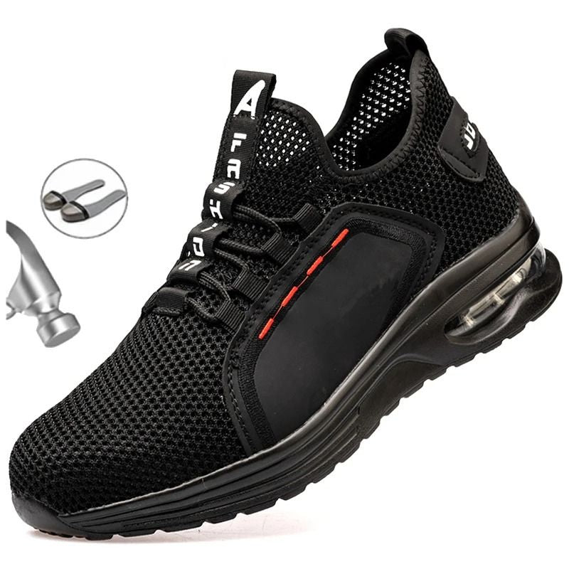 Zapatillas de seguridad sin cordones