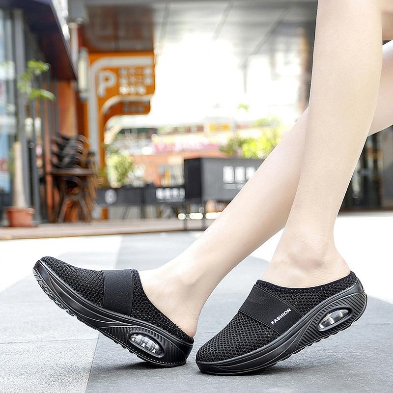 Zapatillas ortopédicas con almohadilla de aire para diabéticos