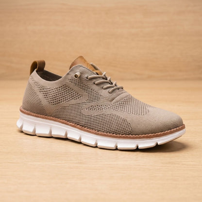 Zapatillas ortopédicas de punto para mujer con cordones y soporte del arco