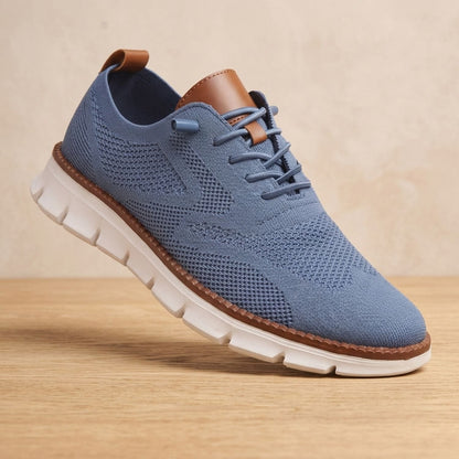Zapatillas ortopédicas de punto para mujer con cordones y soporte del arco