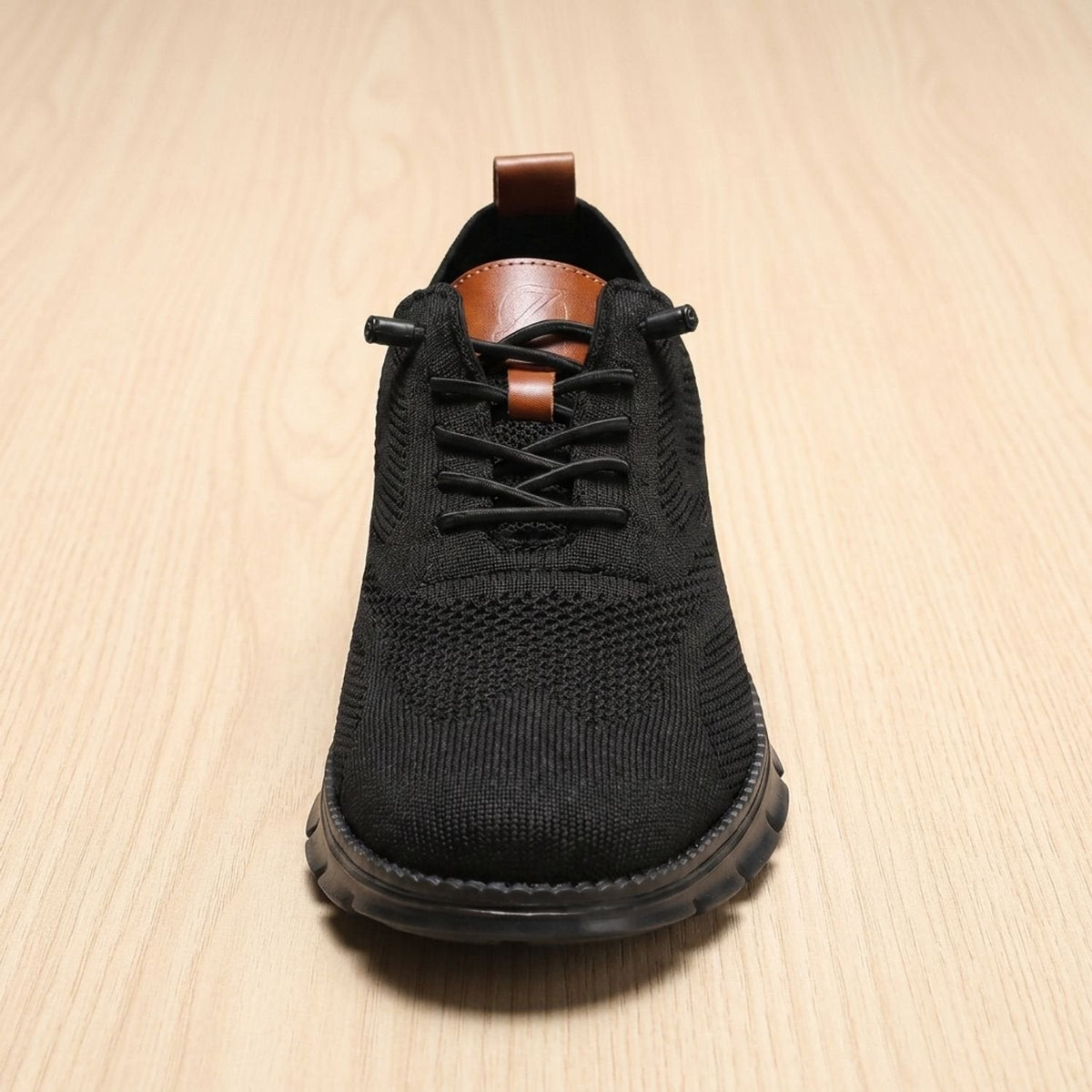 Zapatillas ortopédicas de punto para mujer con cordones y soporte del arco