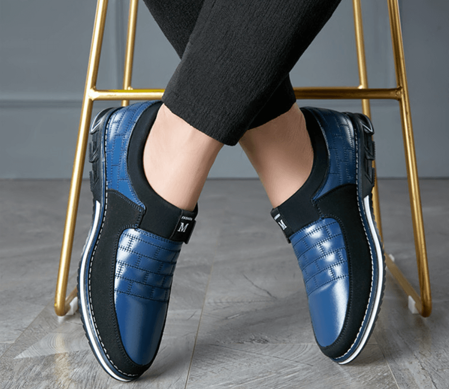 Zapatos de Cuero Transpirables para Hombre