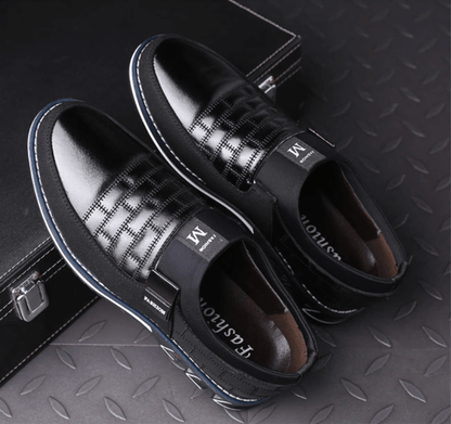 Zapatos de Cuero Transpirables para Hombre