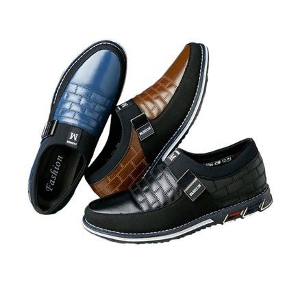 Zapatos de Cuero Transpirables para Hombre