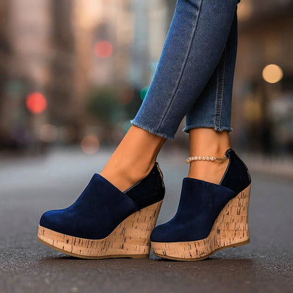 Zapatos de cuña con plataforma