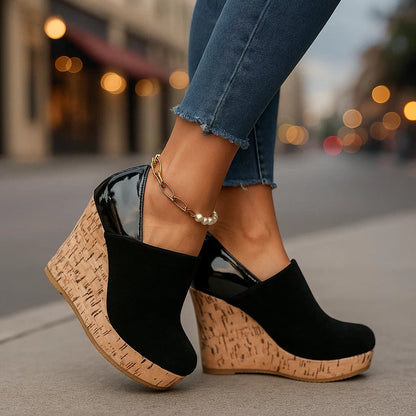 Zapatos de cuña con plataforma
