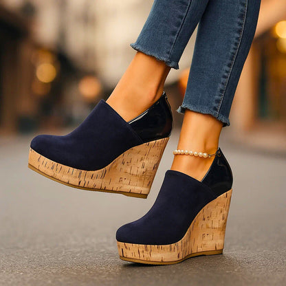 Zapatos de cuña con plataforma