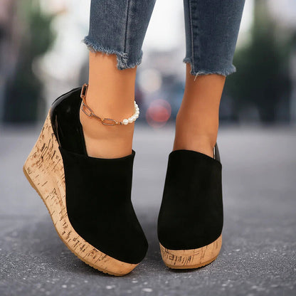 Zapatos de cuña con plataforma