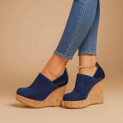 Zapatos de cuña con plataforma
