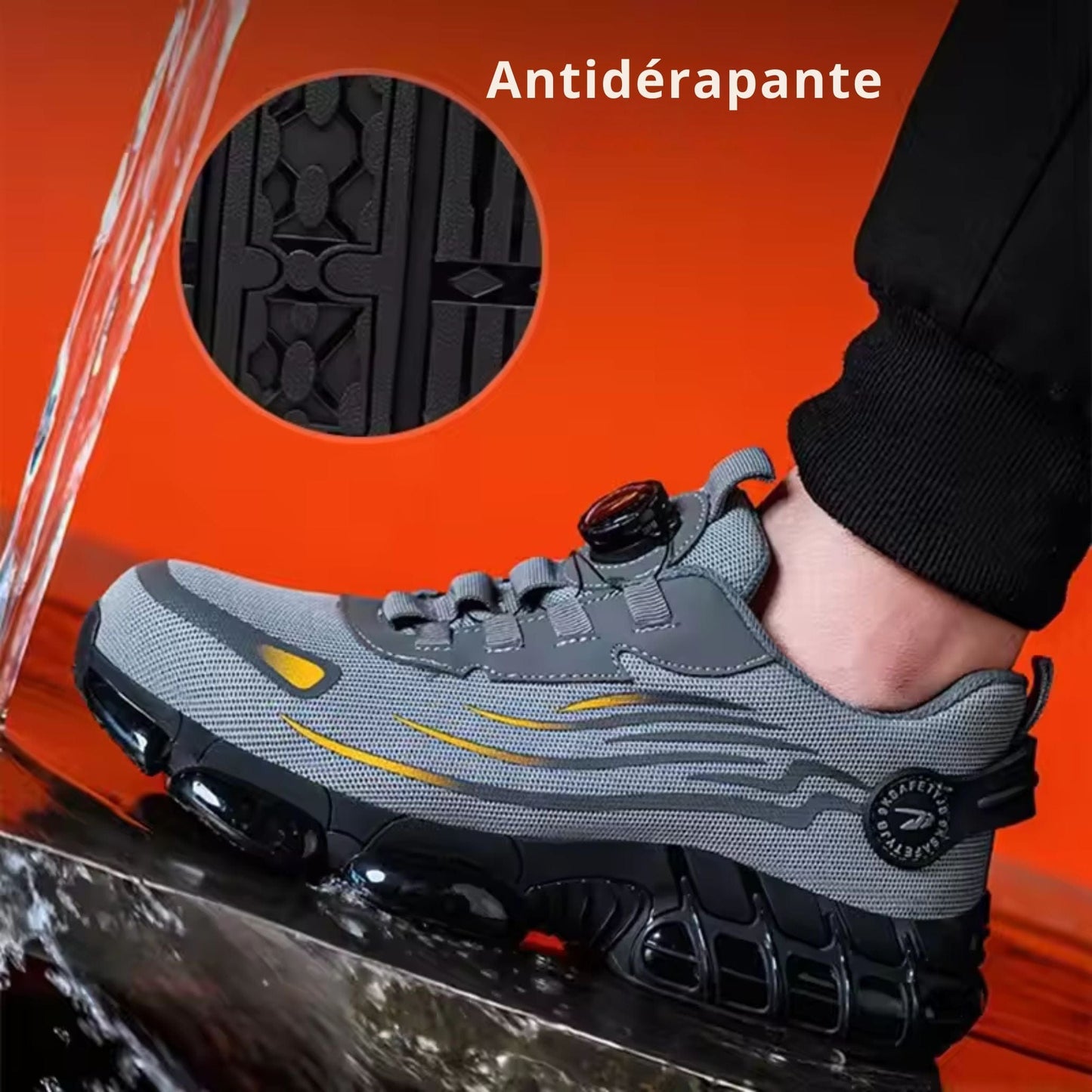 Zapatos de Seguridad SafeCore – Livianos, Antideslizantes, Punta Reforzada, Confort Ergonómico