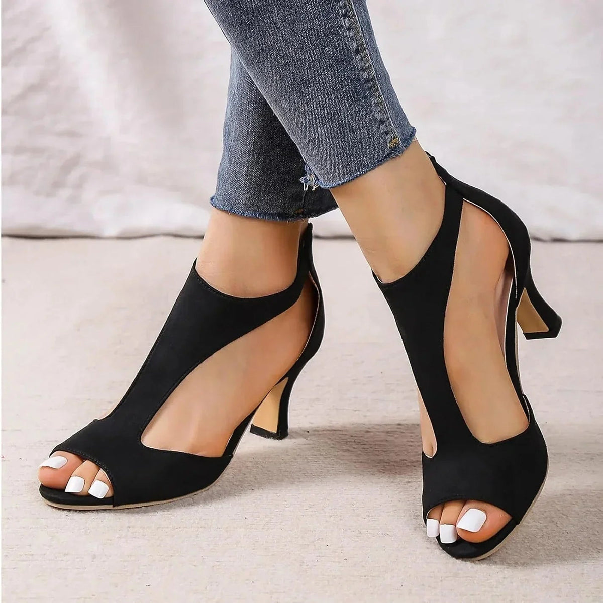 Zapatos de tacón ortopédicos