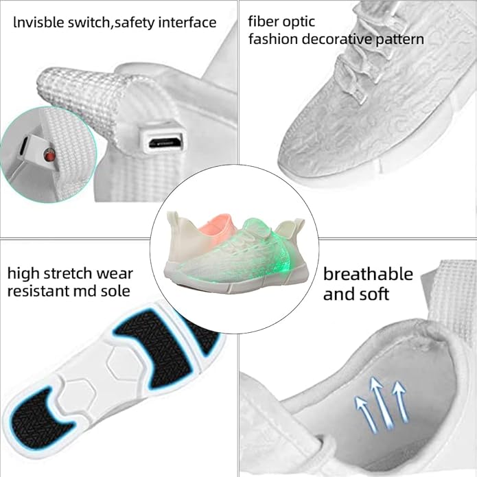 Zapatos Luminiscentes - GlowKicks