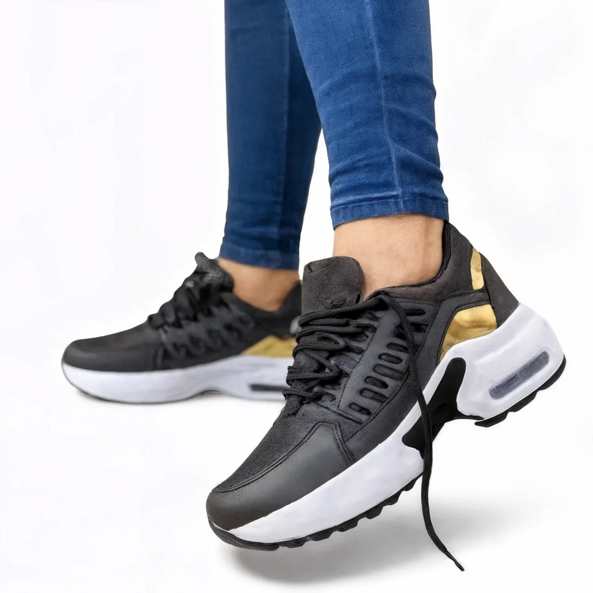 Zapatos ortopédicos antideslizantes con soporte para el arco