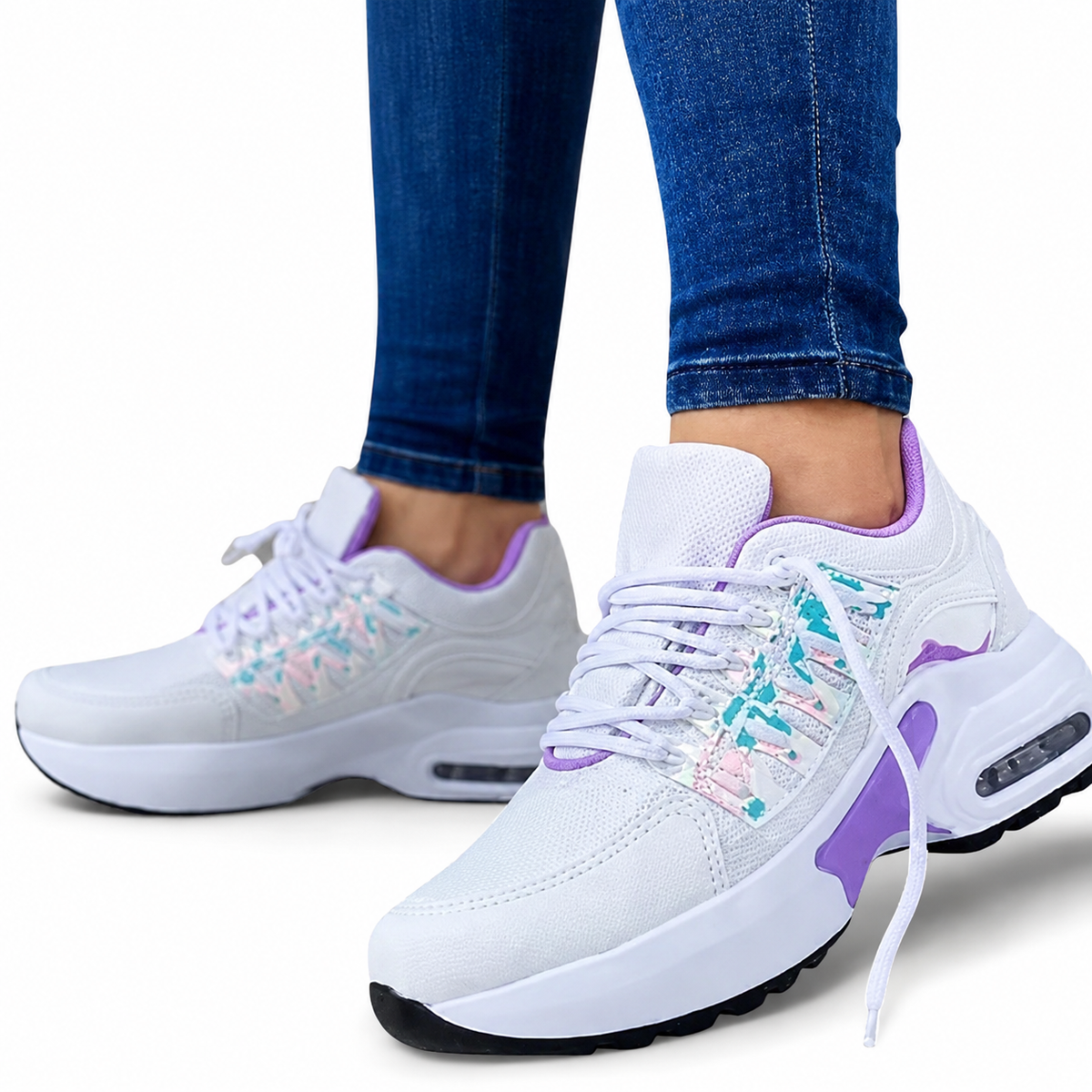 Zapatos ortopédicos antideslizantes con soporte para el arco