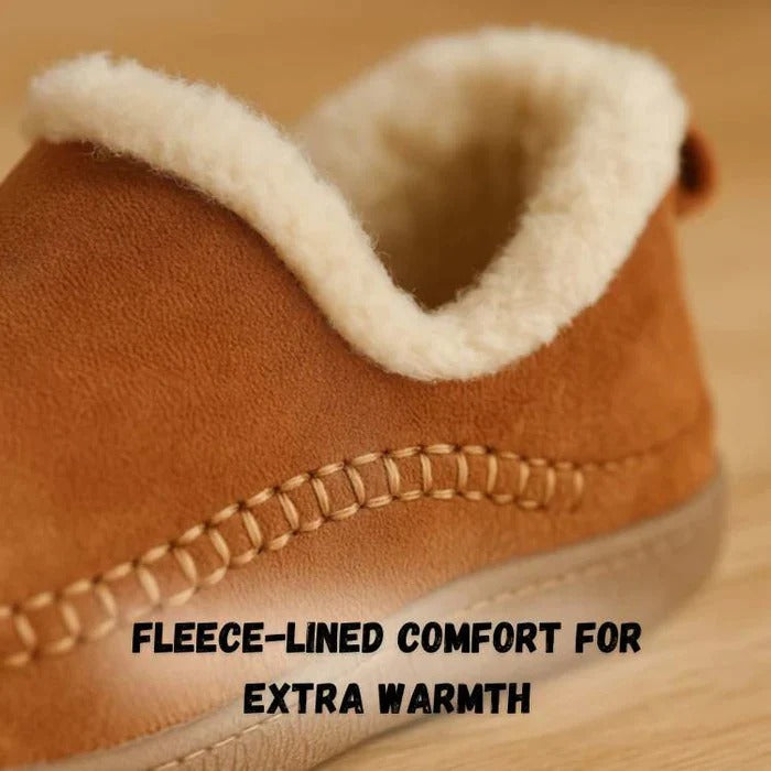 Zapatos ortopédicos y cómodos de invierno para mujer con soporte acolchado