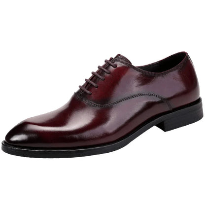 Zapatos Oxford de Cuero Italiano para Hombre Aurelo para Uso Formal
