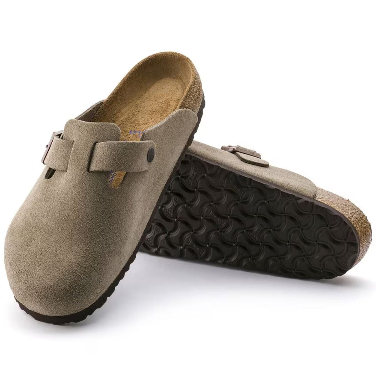 Zuecos Boston - Comodidad anatómica en color taupe